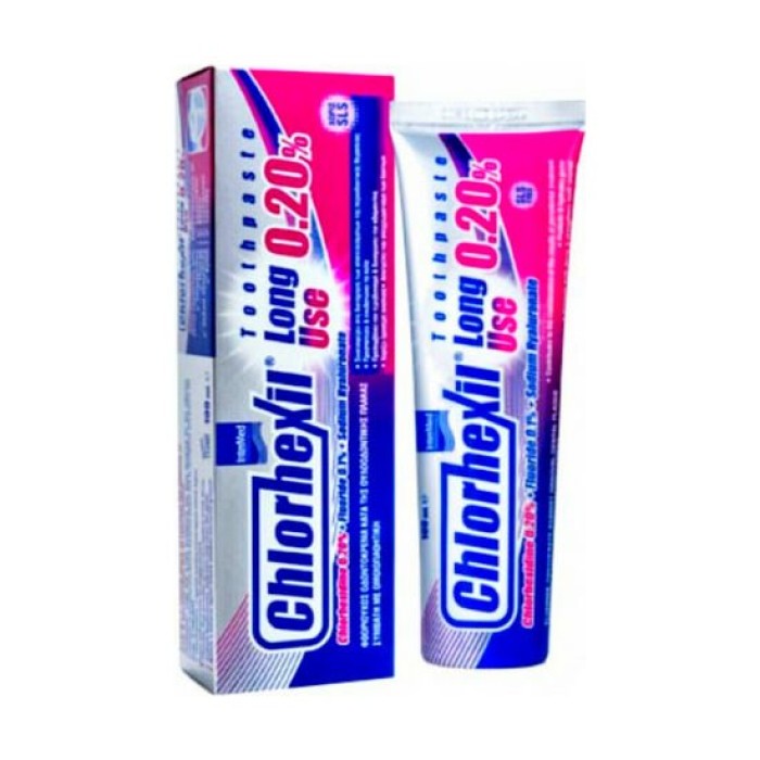 Intermed Chlorhexil 0.20% Toothpaste Long Use Οδοντόκρεμα 100ml Intermed Chlorhexil 0.20% Toothpaste Long Use Οδοντόκρεμα 100ml