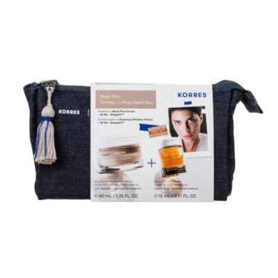 Korres Set Μαύρη Πεύκη 4D Κρέμα Ημέρας Σύσφιξη Lifting Για Ξηρές Πολύ Ξηρές Επιδερμίδες 40ml ΔΩΡΟ Μαύρη Πεύκη 4D Serum 15 ml