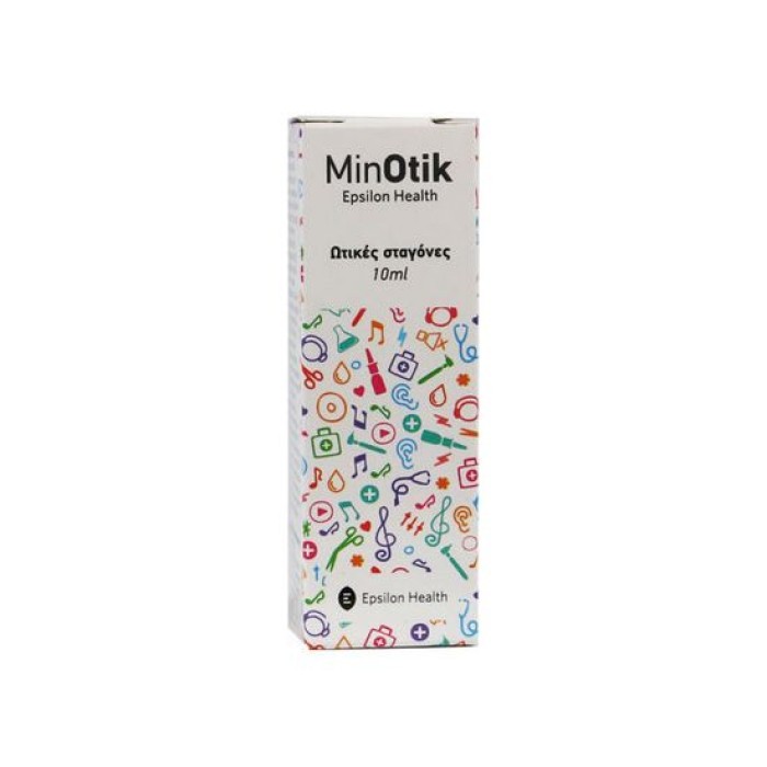 Epsilon Health Minotik Ωτικές σταγόνες για καθαρισμό της κυψελίδας 10ml Epsilon Health Minotik Ωτικές σταγόνες για καθαρισμό της κυψελίδας 10ml