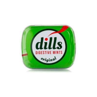 Dills Original Digestive Mints 15gr, Χωρίς Ζάχαρη