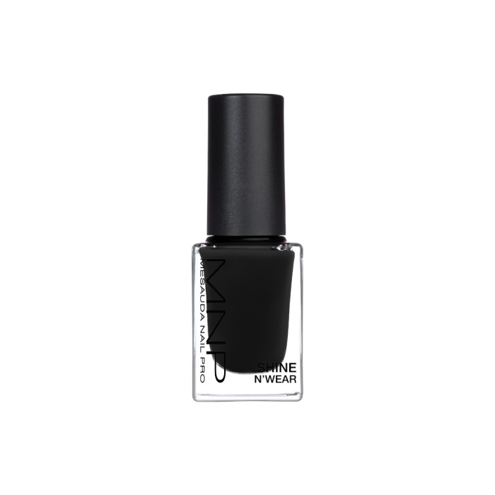 MESAUDA SHINE N’WEAR Nail Polish 10ml – 229 Back to Black