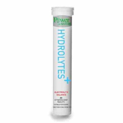 Power Health Hydrolytes Stevia, Ηλεκτρολύτες με Στέβια, Γεύση Λεμόνι 20eff tabs
