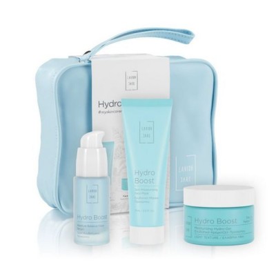 Lavish Care Hydro Boost Skin Essentials Pouch Triplet με Hydro-Gel 50ml, Face Serum 30ml & Face Mask 75ml