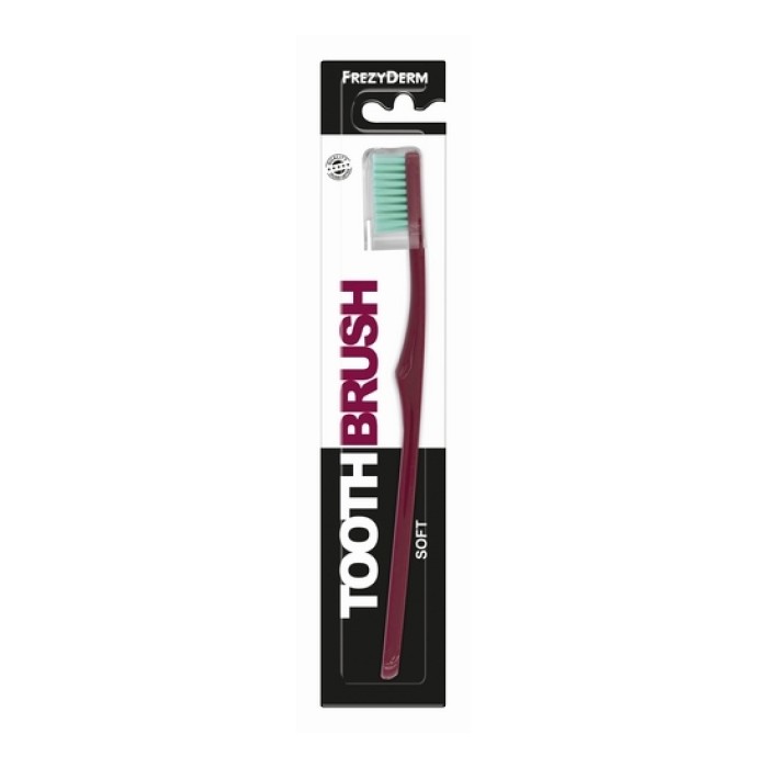 FREZYDERM TOOTHBRUSH SOFT BURGUNDY 1τμχ FREZYDERM TOOTHBRUSH SOFT BURGUNDY 1τμχ