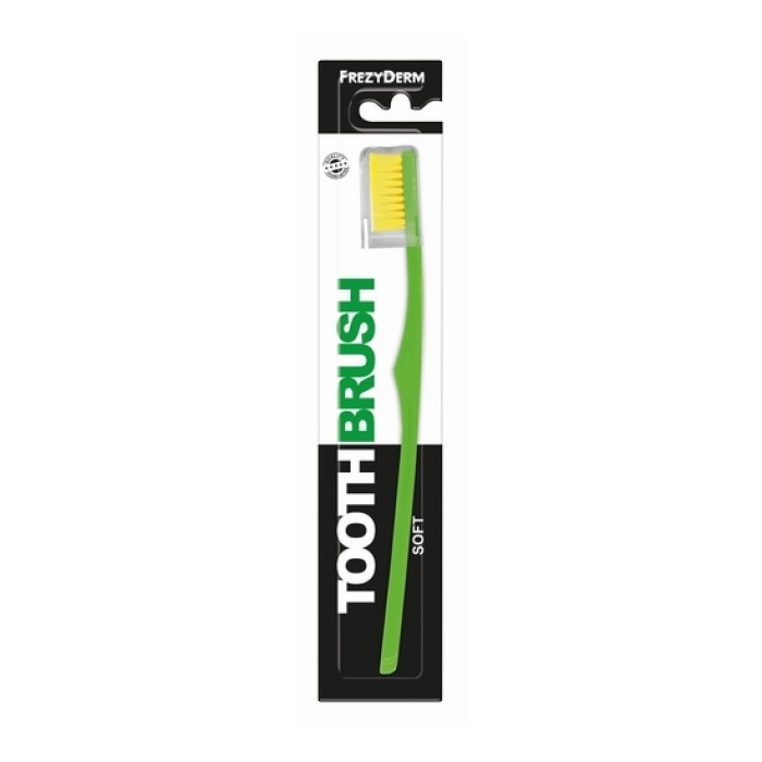 FREZYDERM TOOTHBRUSH  SOFT GREEN 1τμχ