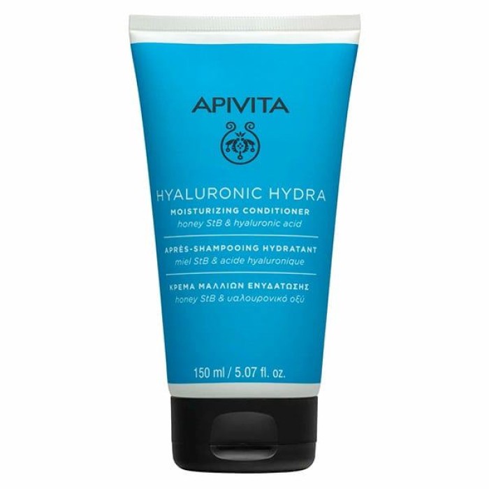 APIVITA MOISTURIZING CONDITIONER Μαλακτική Κρέμα Ενυδάτωσης με Υαλουρονικό Οξύ & Μελι 150ml