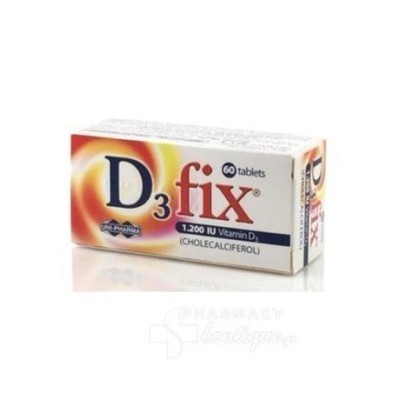 Uni-Pharma D3 Fix 1200 iu 60 Ταμπλέτες