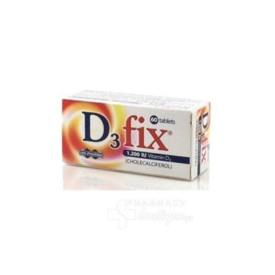 Uni-Pharma D3 Fix 1200 iu 60 Ταμπλέτες