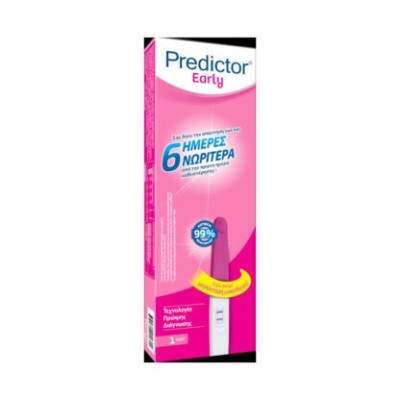 Predictor Early 6 Days Τεστ Εγκυμοσύνης Ανιχνεύει Την Εγκυμοσύνη 6 Ημέρες Πριν Την Πρώτη Ημέρα Καθυστέρησης