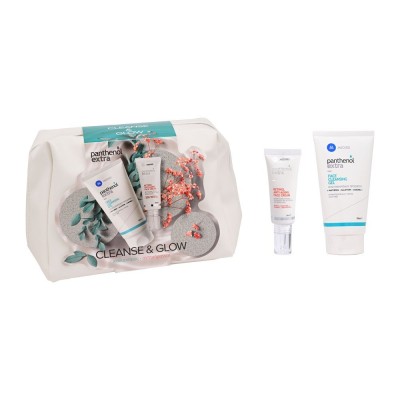 Panthenol Extra Promo Face Cleansing Gel 150ml & Retinol Anti-Aging Face Cream 30ml & Δώρο Νεσεσέρ