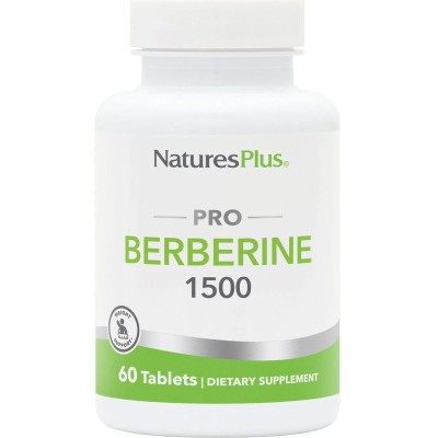 Natures Plus Berberine 1500mg 60 Tablets