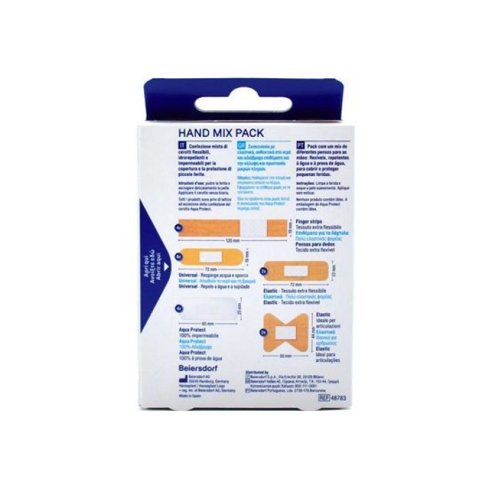 Hansaplast Αυτοκόλλητα Επιθέματα Hand Mix Pack 20τμχ Hansaplast Αυτοκόλλητα Επιθέματα Hand Mix Pack 20τμχ