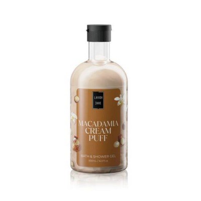 Lavish Care Macadamia Cream Puff Shower Gel  με άρωμα Φουντούκι & Βανίλια 500ml
