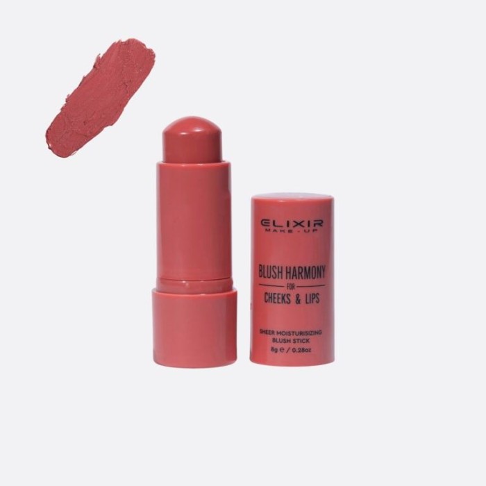 Elixir Blush Harmony Stick  CHEEKS & LIPS 2 in1  Roseland #503  Vegan 8gr