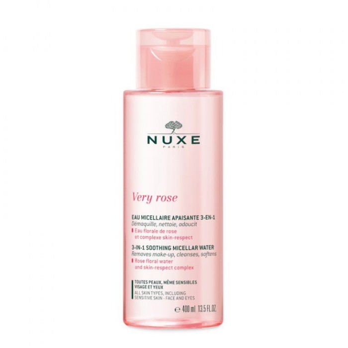 Nuxe Very Rose 3 In 1 Soothing Micellar Water  400ml