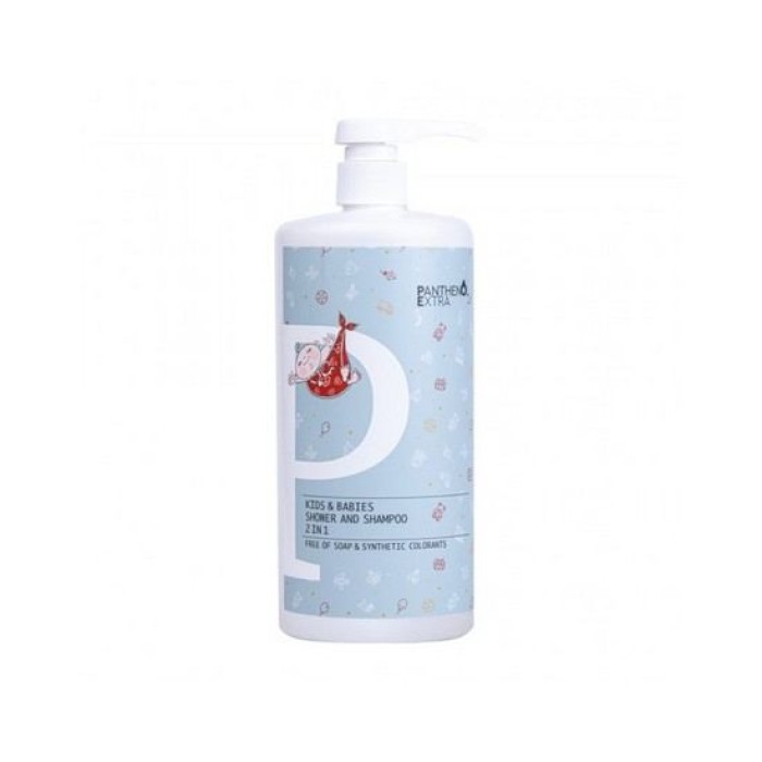 Medisei Panthenol Extra KIDS & BABIES  ΑΦΡΟΛΟΥΤΡΟ ΚΑΙ ΣΑΜΠΟΥΑΝ 1000ml 