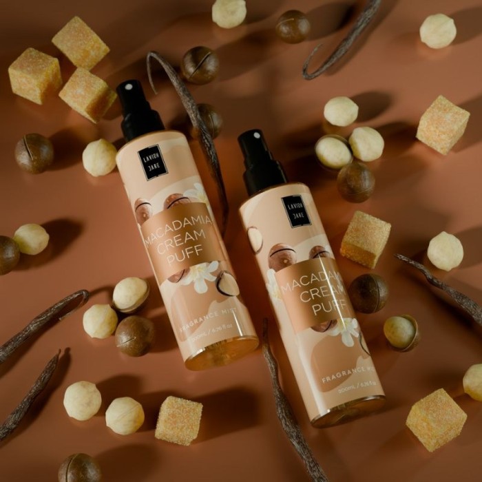 Lavish Care Macadamia Cream Puff Fragrance Mist 200ml