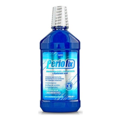Intermed Periofix Daily Mouthwash 500ml  Chlorhexidine , Fluoride & Hyaluronic acid 