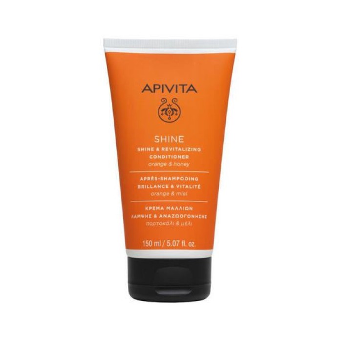 Apivita Shine Conditioner για Όλους τους Τύπους Μαλλιών Orange & Honey 150ml