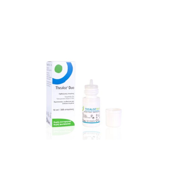  Thealoz Duo Οφθαλμικές Σταγόνες με Υαλουρονικό Οξύ για Ξηροφθαλμία 10ml