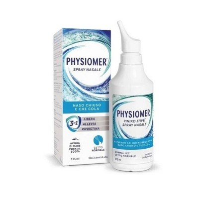 Physiomer Jet Normal 135ml - Ισότονο Αποσυμφορητικό Ρινικό Διάλυμα Παιδιά 2+ & Ενήλικες