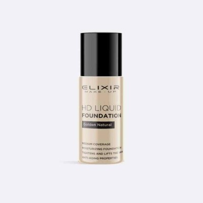 Elixir HD Liquid Foundation No743- 03 Golden Natural 25ml