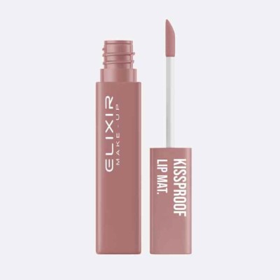 Elixir Kissproof Lip Mat Liquid Κραγιόν Matte  014 Almond joy 4.5 gr