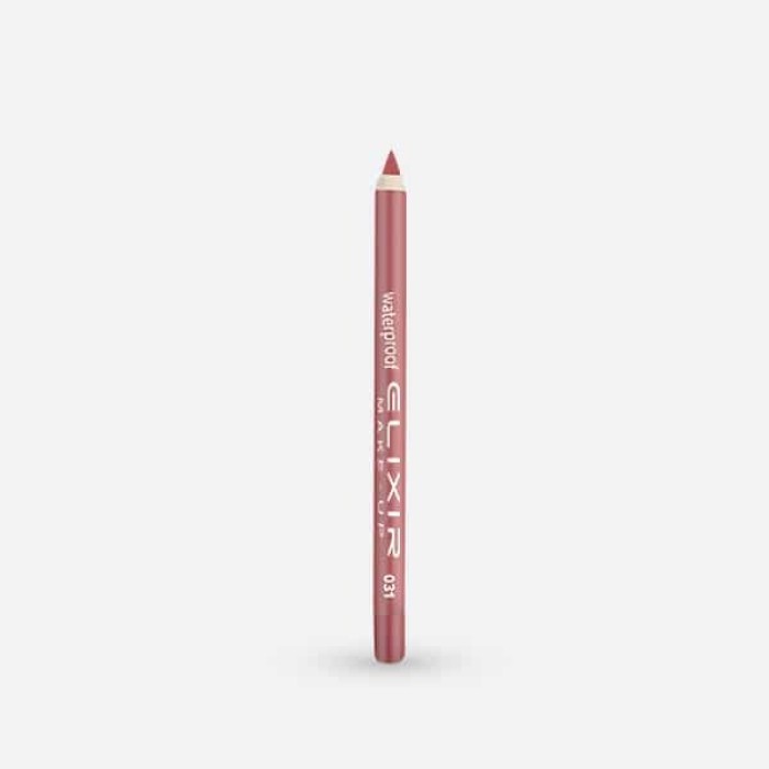 Elixir Waterproof Lip Pencil, Αδιάβροχο Μολύβι Χειλιών 031 Siena