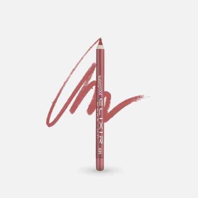 Elixir Waterproof Lip Pencil, Αδιάβροχο Μολύβι Χειλιών 031 Siena