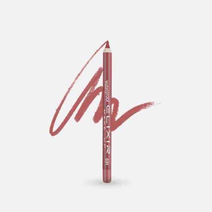 Elixir Waterproof Lip Pencil, Αδιάβροχο Μολύβι Χειλιών 031 Siena