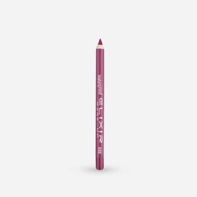 Elixir Waterproof Lip Pencil, Αδιάβροχο Μολύβι Χειλιών 032 Amaranth Pink