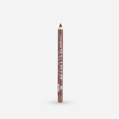Elixir Waterproof Lip Pencil, Αδιάβροχο Μολύβι Χειλιών 065 Dark Peawood