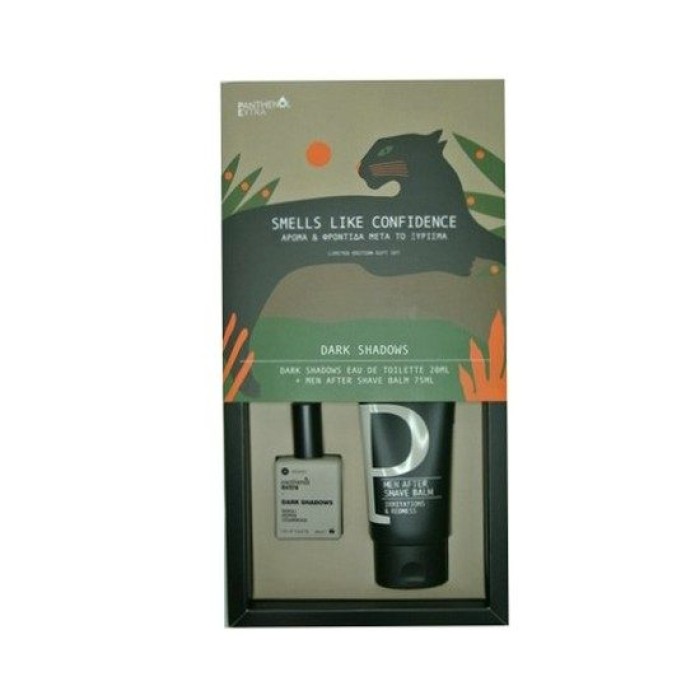 Medisei Panthenol Extra Like Confidence - Ανδρικό Σετ Dark Shandows EDT 20ml & After Shave 75ml