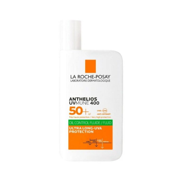 ANTHELIOS UVMUNE 400 Oil control fluid SPF50+, ΑΝΤΗΛΙΑΚΟ ΠΡΟΣΩΠΟΥ 50ML