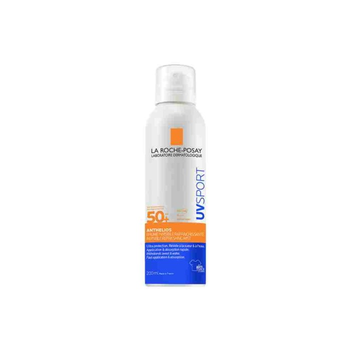 La Roche-Posay Anthelios UVSport Mist SPF 50+ Αόρατο Δροστιστικό Spray πολύ Υψηλής Αντηλιακής Προστασίας 200ml