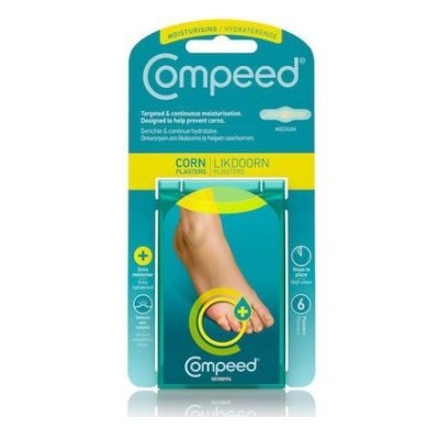 Compeed Ενυδατικά Επιθέματα Για Κάλους Μεσαία 6τμχ