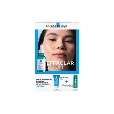 La Roche Posay Promo Pack Effaclar Serum με ΔΩΡΟ Effaclar Gel 50ml & Effaclar A.Z Gel-Cream 3ml