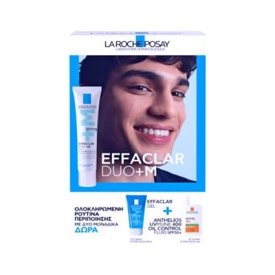 La Roche Posay Effaclar DUO+M 40ml &  Δώρο Effaclar Gel 50ml& Anthelios UVMUNE 400 Oil Control  3ml
