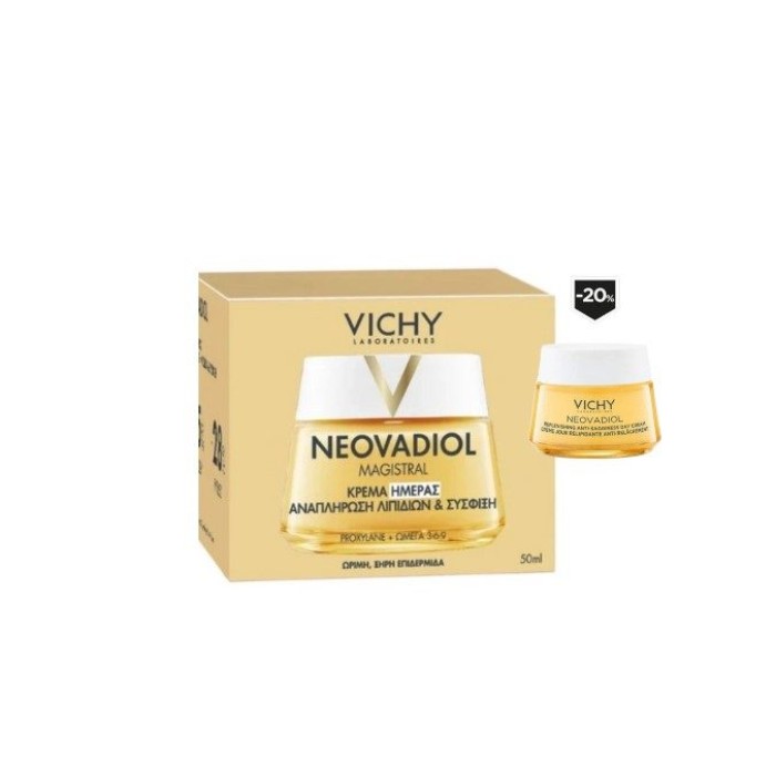 VICHY Neovadiol Magistral Κρέμα Ημέρας Αναπλήρωσης Λιπιδίων & Σύσφιξης, 50ml  