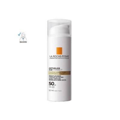 La Roche Posay Anthelios Age Correct Photocorrection Daily Light Cream SPF50 50ml- ΑΝΤΗΛΙΑΚΗ  ΚΡΕΜΑ ΚΑΤΑ ΤΗΣ ΦΩΤΟΓΗΡΑΝΣΗΣ