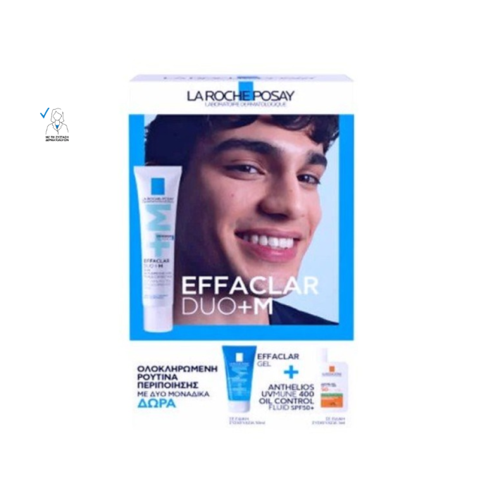 La Roche Posay Effaclar DUO+M 40ml &  Δώρο Effaclar Gel 50ml& Anthelios UVMUNE 400 Oil Control  3ml