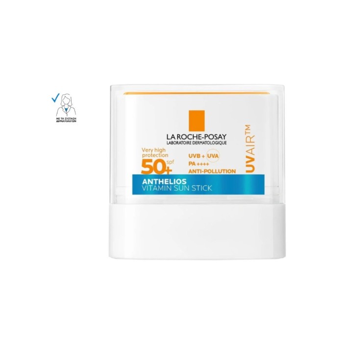La Roche Posay Anthelios UVAIR Vitamin Αδιάβροχο Αντηλιακό Stick Προσώπου SPF50+ 10ml