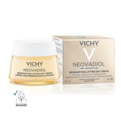 Vichy Neovadiol Peri-Μenopause Κρέμα Ημέρας για Θρέψη, Ενίσχυση Πυκνότητας και Eφέ Lifting για Κανονικό Μικτό Δέρμα 50ml