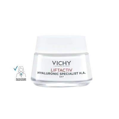 Vichy Liftactiv  Hyaluronic Acid  Αντιρυτιδική - Συσφικτική Κρέμα Προσώπου για Κανονικές / Μικτές Επιδερμίδες  50ml