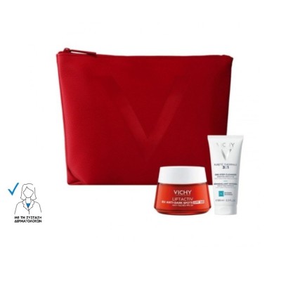 Vichy Liftactiv B3 Anti-Dark Spots Day Cream SPF50 50ml & Purete Thermale 3 in 1 One Step Cleanser 100ml