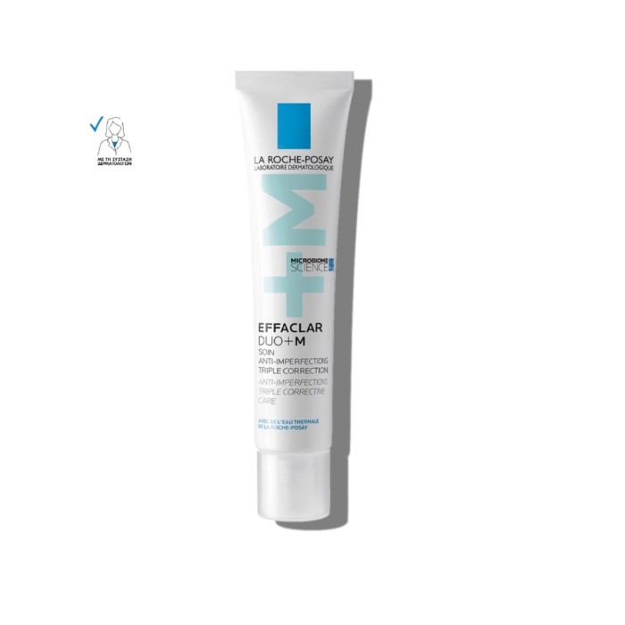 La Roche Posay Effaclar Duo+M 40ml Κατά των Ατελειών για το Λιπαρό Δέρμα με Τάση Ακμής