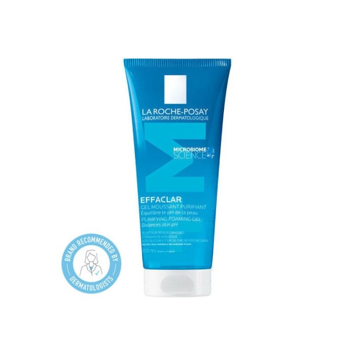 La Roche Posay Gel κατά της Ακμής Effaclar Purifying Foaming για Λιπαρές Επιδερμίδες 200ml