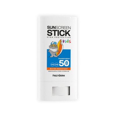 Frezyderm  KIDS SUNSCREEN STICK SPF 50 Διάφανο Αντηλιακό για Παιδιά 20ml
