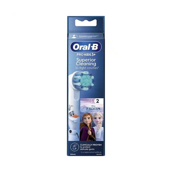 Oral-B Vitality Pro Kids Frozen Ανταλλακτικά για Ηλεκτρική Οδοντόβουρτσα  2 τμχ 3 Ετών+ 