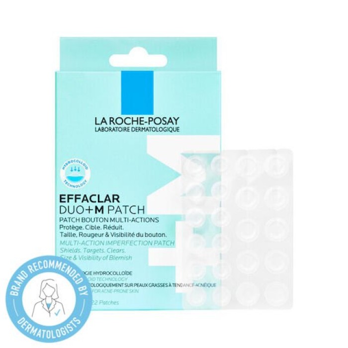 La Roche Posay Effaclar Duo+M Patch, Αυτοκόλλητο Επίθεμα Πολλαπλών Δράσεων κατά των Ατελειών 22τμχ
